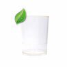 300 VERRINES RONDES MINI-GLASS 8-9 CL - coloris translucide - 100% biosourcé