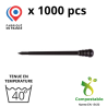 1000 Mini Pics boules 5cm coloris noir 100% biosourcé