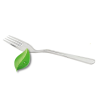 1000 mini-fourchettes, coloris noir, blanc, translucide, matériau 100% bio-sourcé et compostable, longueur 96 mm