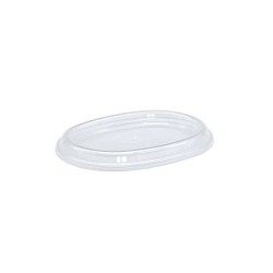 270 couvercles pour verrine ovales OVEGA 17.5-20cl - coloris transparent