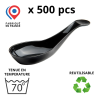 Verrine 'Cuillère' INDHYE 1.7cl - 3 coloris disponibles : transparent, blanc, noir