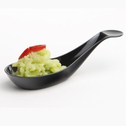 Verrine 'Cuillère' INDHYE 1.7cl - 3 coloris disponibles : transparent, blanc, noir