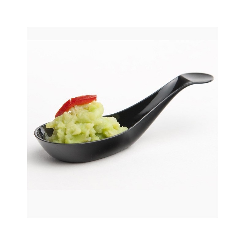 Verrine 'Cuillère' INDHYE 1.7cl - 3 coloris disponibles : transparent, blanc, noir