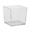 480 VERRINES CARRÉES CUBIQUES 6 CL - couleur transparent